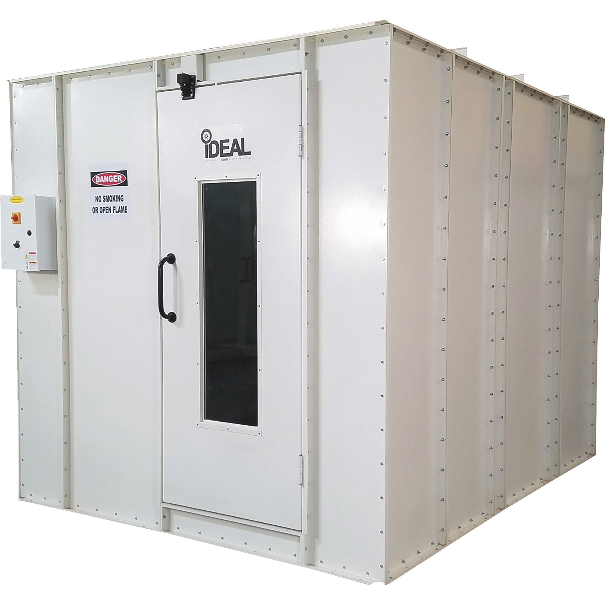 Ideal Paint Mixing Room, 10ft.L x 8ft.W x 8ft.H, Model# PSB-PMR1088-3PH-230V-AK